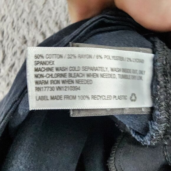 Universal Thread Jeans Womens 30 Petite Black Stretch Denim High Rise Skinny - Picture 11 of 12